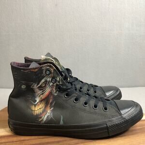 Converse NEW DC Comics Batman The Joker Black‎ Face Old Print Mens 7 Womens 9